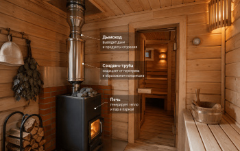 Как выбрать дымоход для бани — 5 шагов, которые уберегут от ошибок